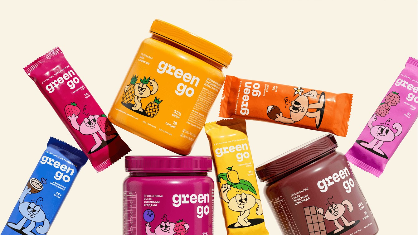 GreenGo: соблазны вредных продуктов нипочем!