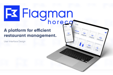 UI/UX дизайн B2B SaaS-платформы для управления ресторанным бизнесом Flagman Horeca