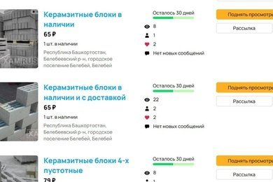 113 лидов за 8000 рублей в производстве керамзитных блоков