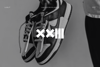 23 Sneaker Store —  айдентика для магазина брендовой одежды и обуви