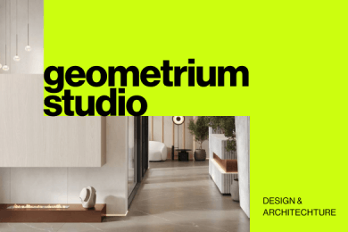 Упаковка бизнеса ведущей студии дизайна интерьеров России Geometrium Studio