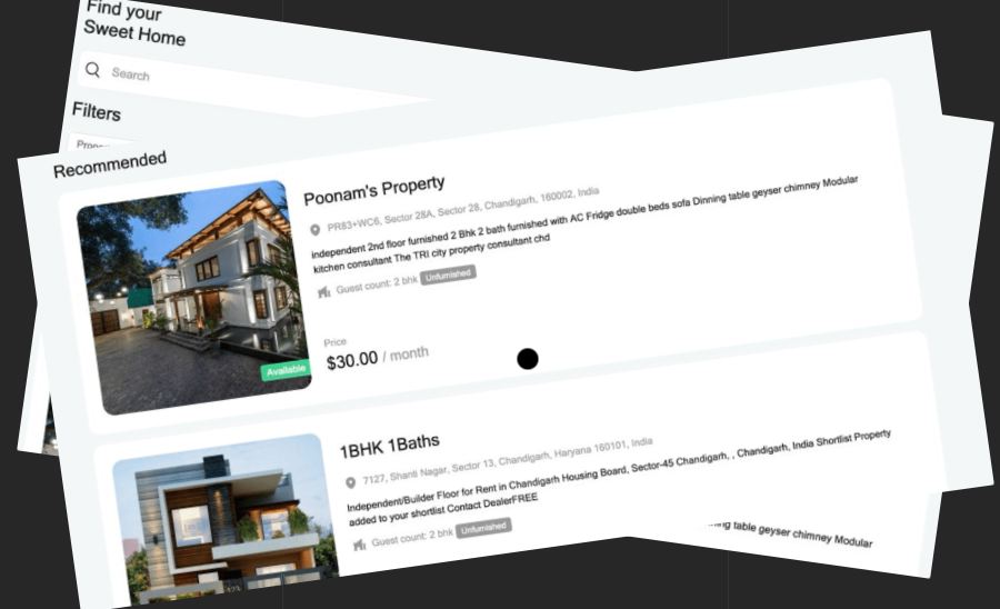 Сайт для аренды жилья Likehome создание сайта и виджета для аренды жилья
