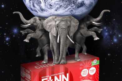 Креативный SMM для Finn Crisp