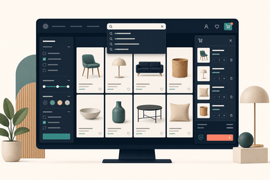 E-commerce frontend: каталог, поиск, фильтры и устойчивая корзина