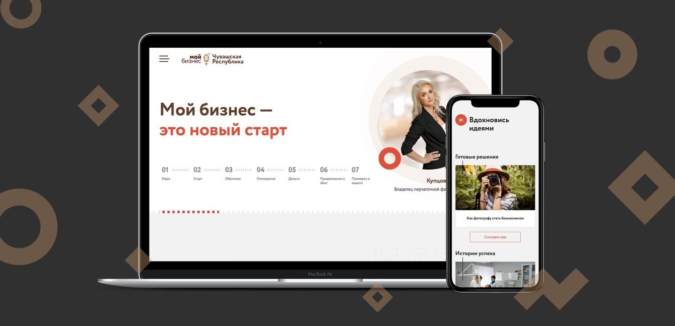 Разработка сайта микрокредитной организации “Мой бизнес”