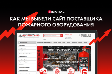 + 81 % органического трафика и рост заявок: SEO и контекст для «РУСАРСЕНАЛ-СПб»