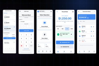 Мобильное cashier-приложение для букмекерских сетей