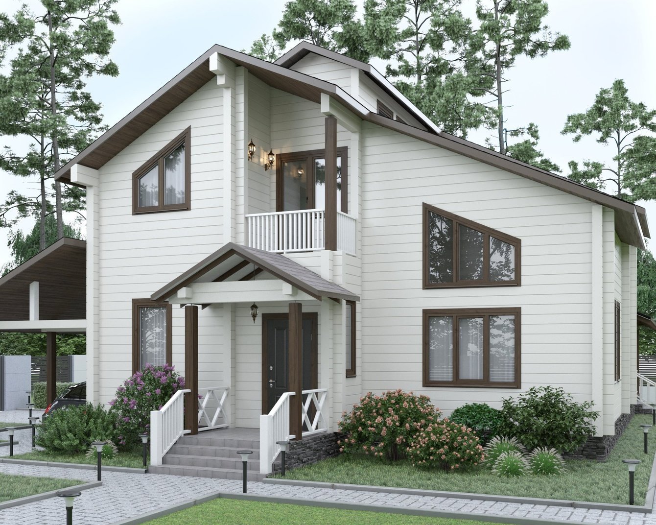 ЗD-визуализация экстерьеров и фасадов зданий