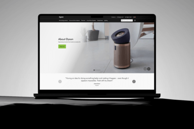 Кейс: интернет-магазин Dyson для Грузинского рынка