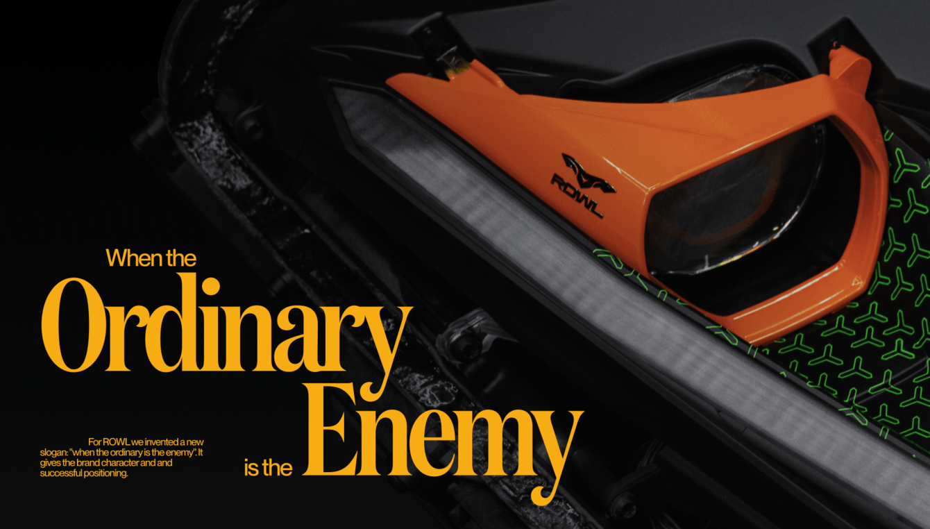 Разработка айдентики для студии Rowl