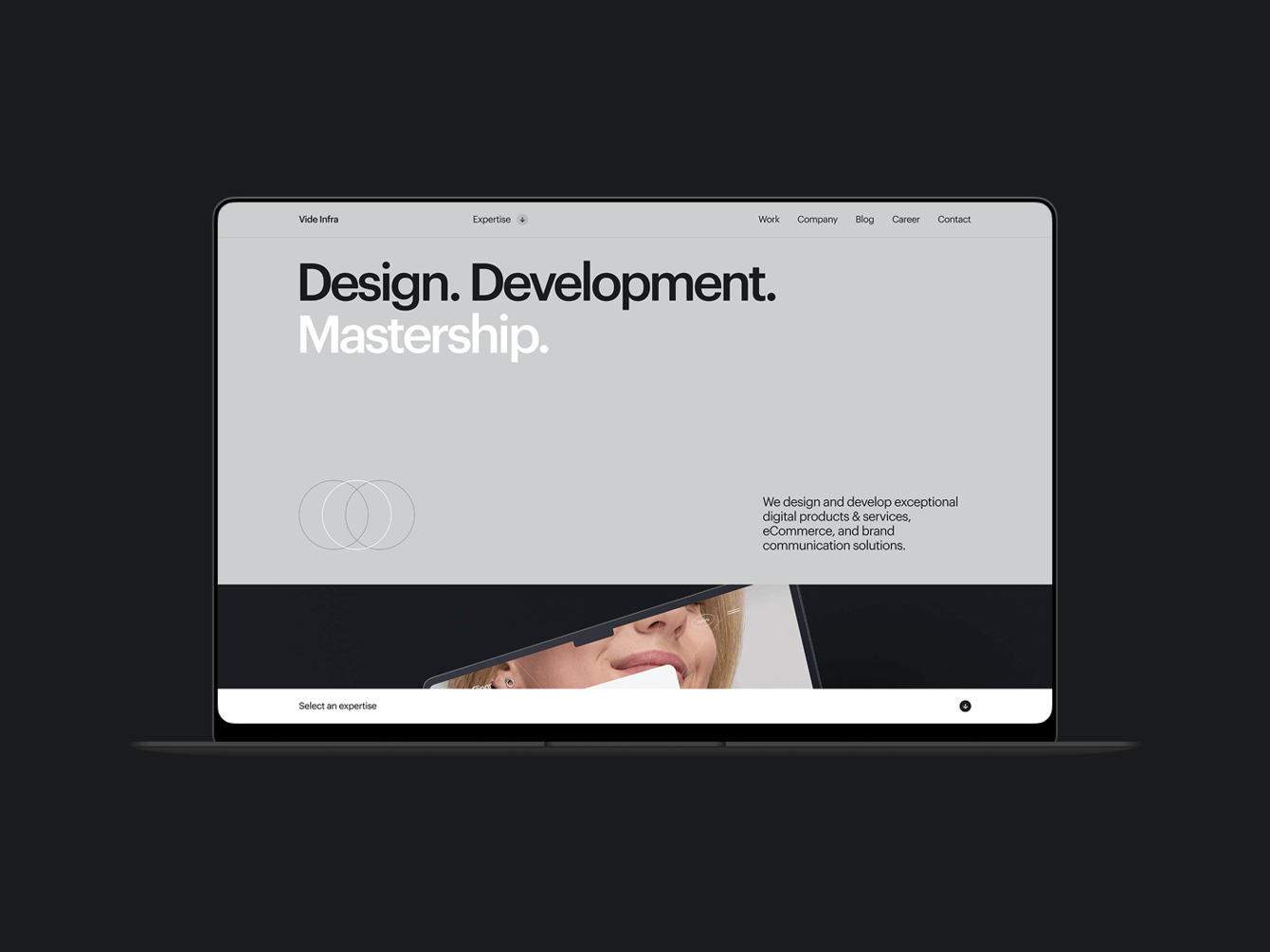 Редизайн сайта дизайн-агентства Vide Infrа. Как минимализм принес максимальную пользу.
