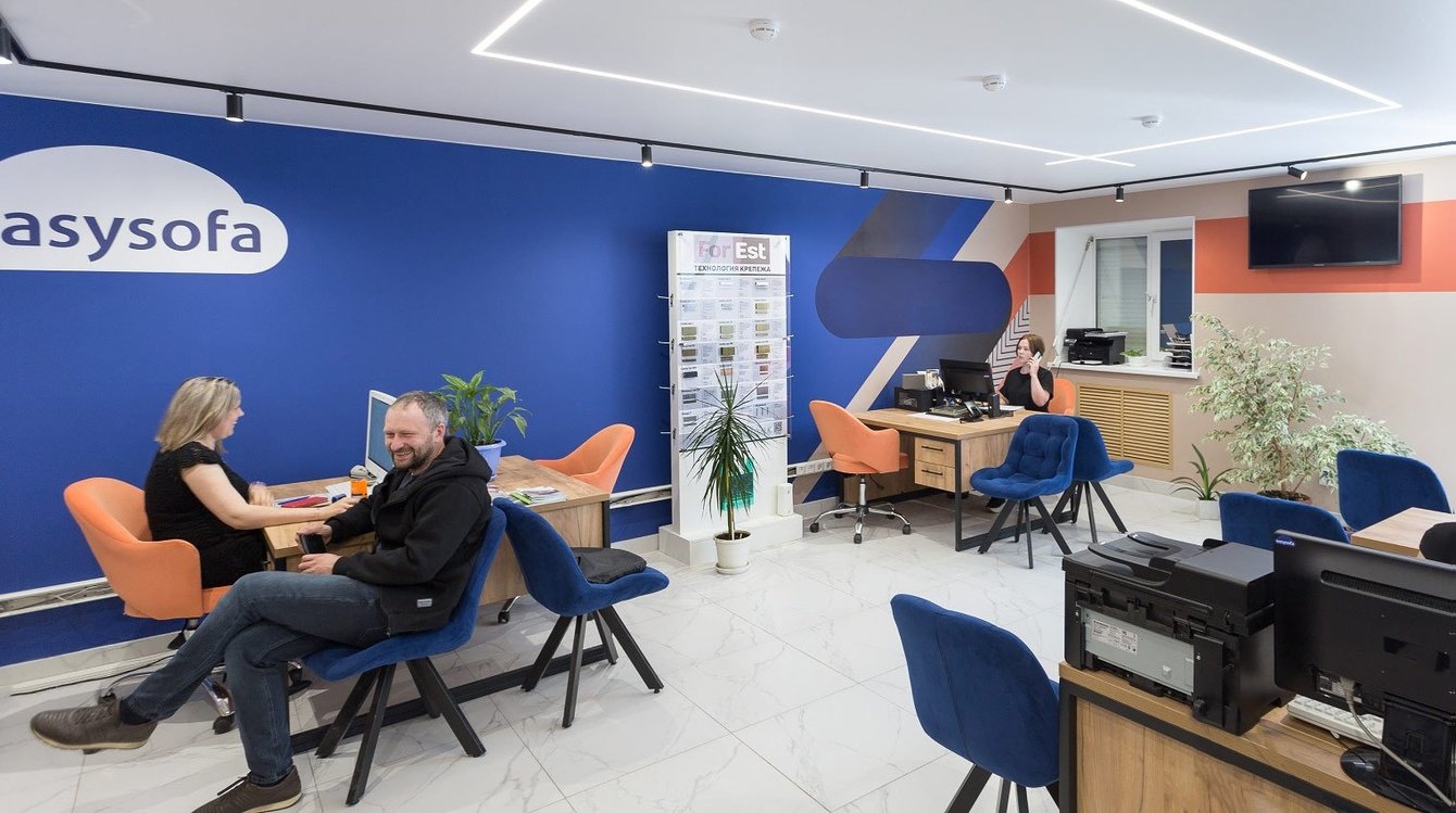 Брендинг и сайт мебельной компании Easysofa