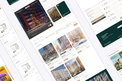 Разработка корпоративного сайта застройщика ГК 