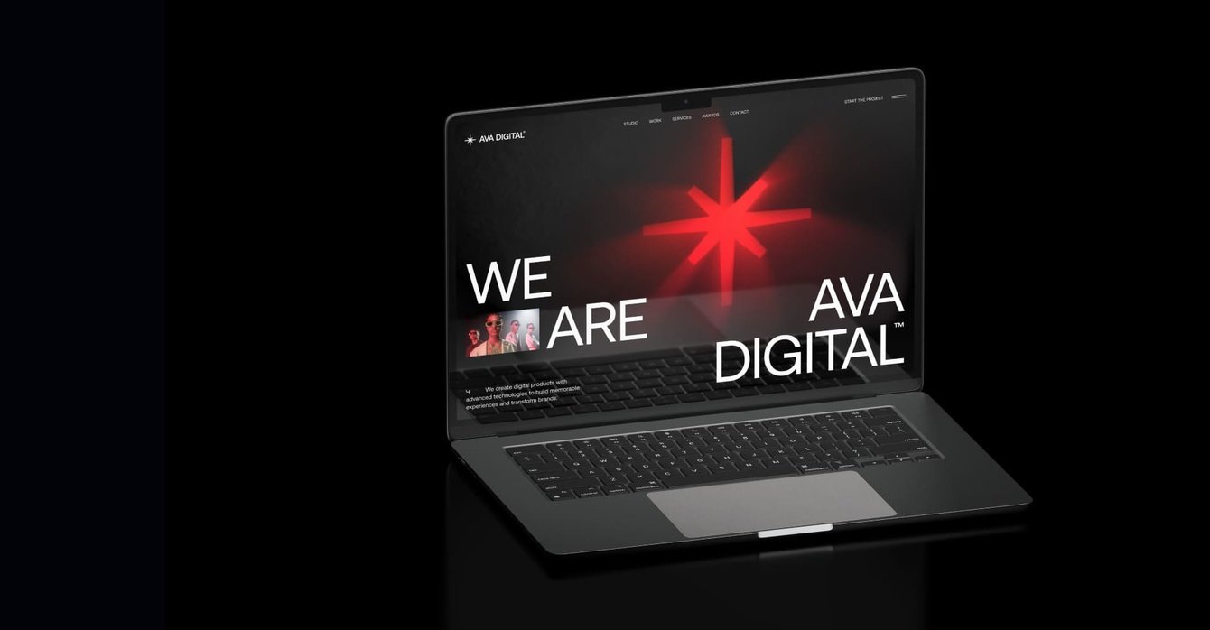 Редизайн сайта студии AVA DIGITAL