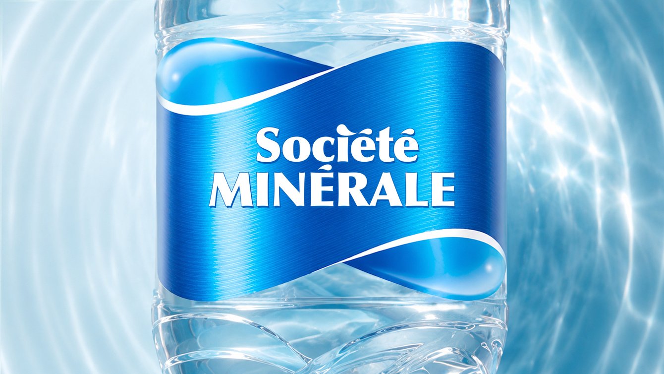 Societe Minerale: редизайн упаковки для «Пятёрочки»