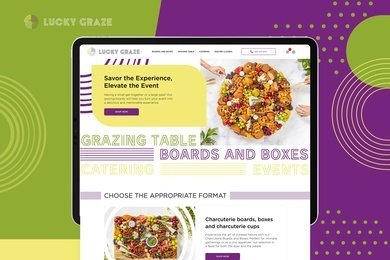 Сайт для кейтеринговой компании