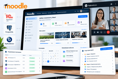 Развитие образовательной платформы Moodle и интеграция с информационными системами университета