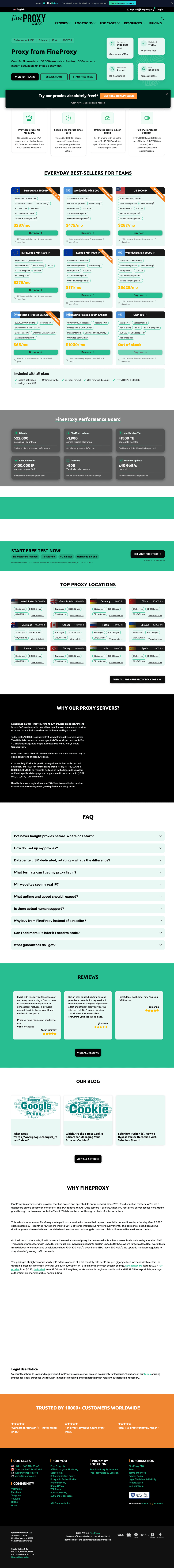 Рост трафика на 1480% для прокси-сервиса за 6 месяцев