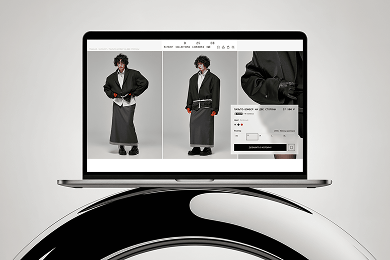 B2508 — редизайн и разработка интернет-магазина для бренда одежды