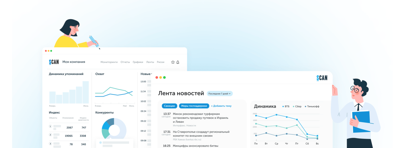 Микроанимация и дизайн продуктовых страниц для SCAN