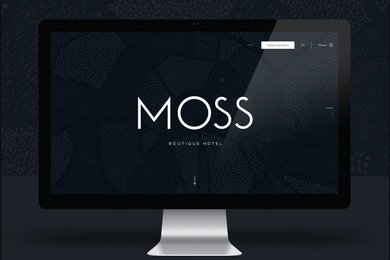 Cайт бутик-отеля MOSS