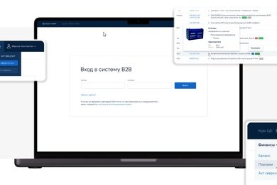 Разработка личного кабинета для B2B клиентов