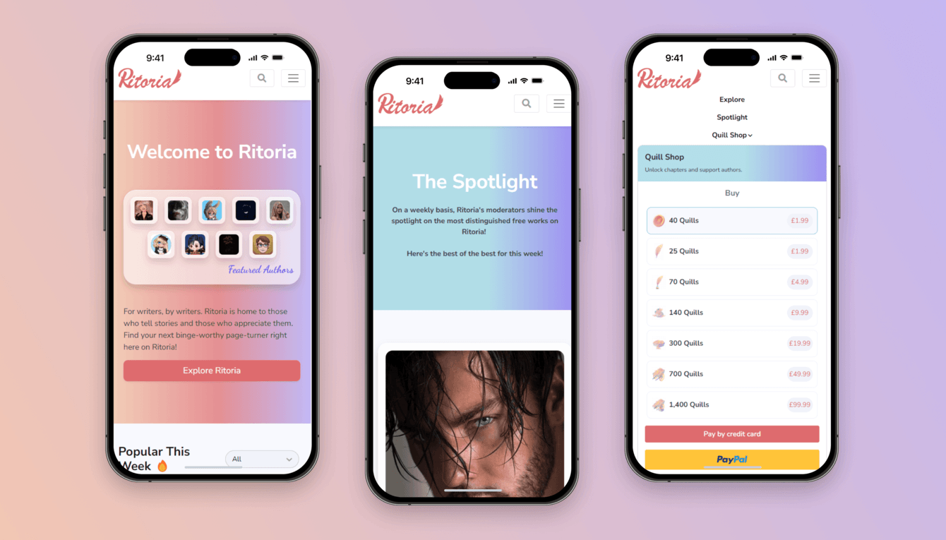 Мобильное приложение для чтения и публикации книг