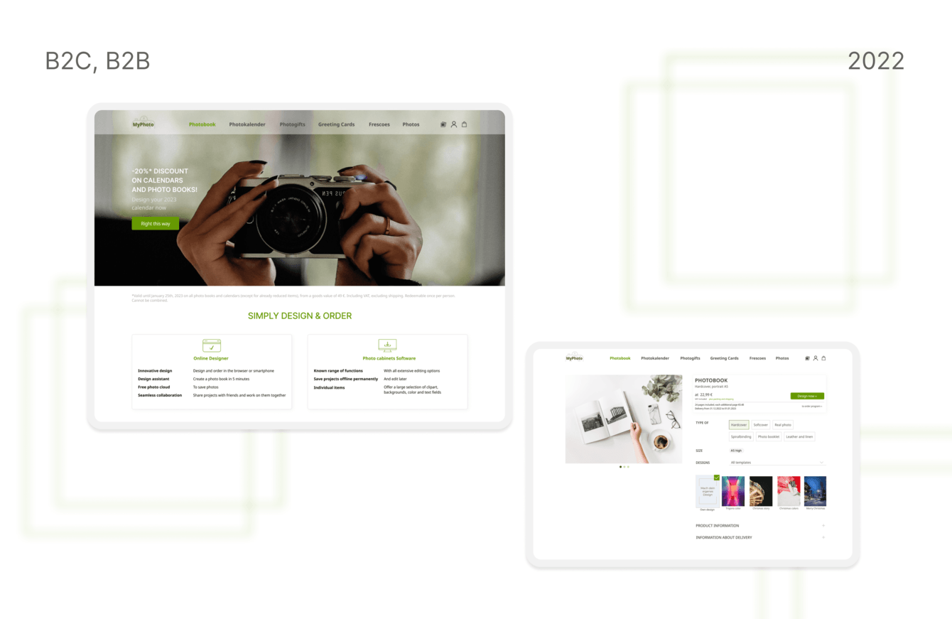 Редизайн интернет-магазина фотопродукции повысил посещаемость на 34%