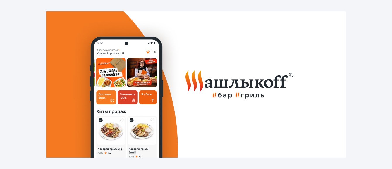 Мобильное приложение для сети гриль-баров «Шашлыкoff».