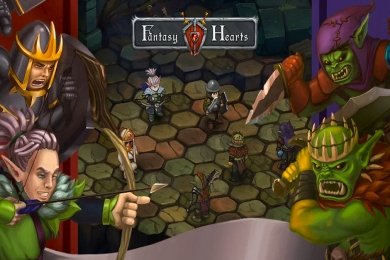 Fantasy Hearts - многопользовательская тактическая игра с элементами RPG