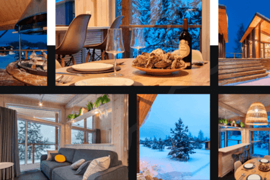 Сайт для коттеджного эко-посёлка