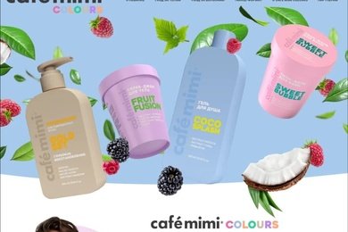 Концепция, дизайн и разработка лендинга CAFÉ MIMI COLOURS