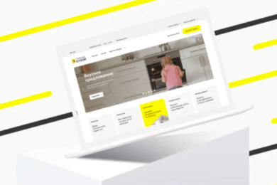 Разработка современного функционального сайта для фабрики  «Стильные кухни»