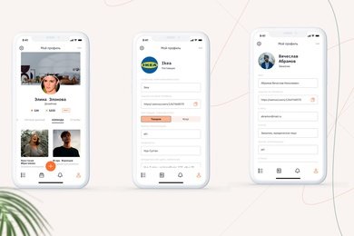 Мобильное приложение для клиентов и дизайнеров интерьера Seenus