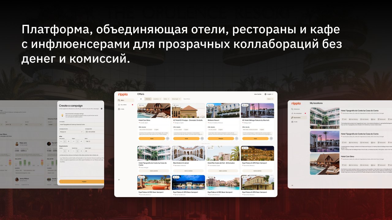 Умные коллаборации между отелями и инфлюенсерами