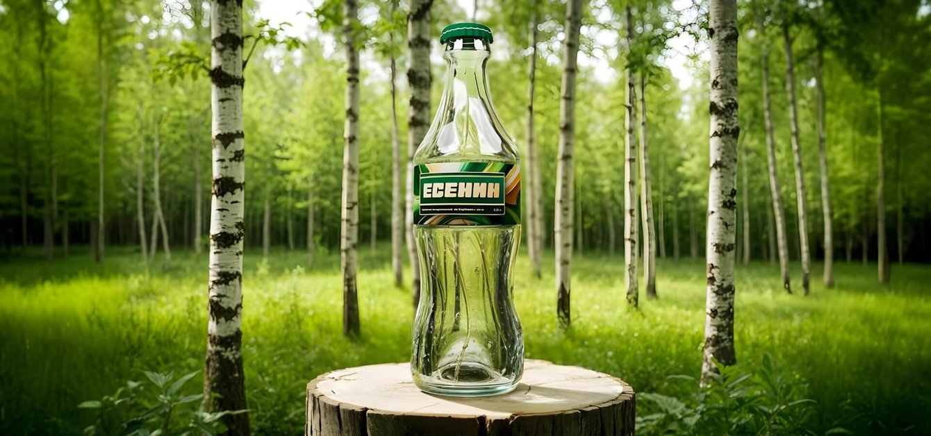 «Есенин» - аналитика и упаковка для лимонада на берёзовом соке