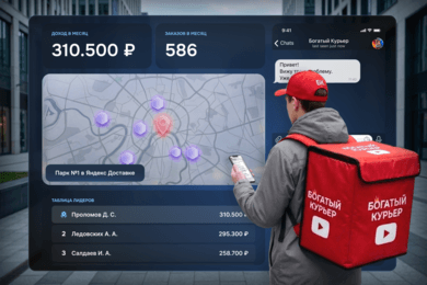 Адаптируйся или проиграешь: как «Богатый курьер» стал №1 по привлечению в Яндекс Доставку