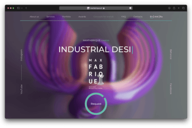 многостраничный сайт и интернет-магазин дизайн-бюро