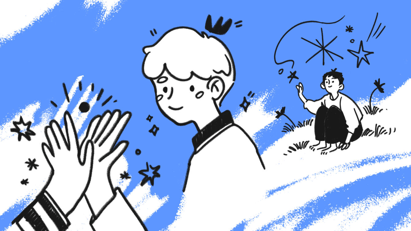 Бумажная птица — иллюстрации для благотворительного фонда