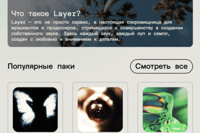 Layer - стриминговый сервис для битмейкеров