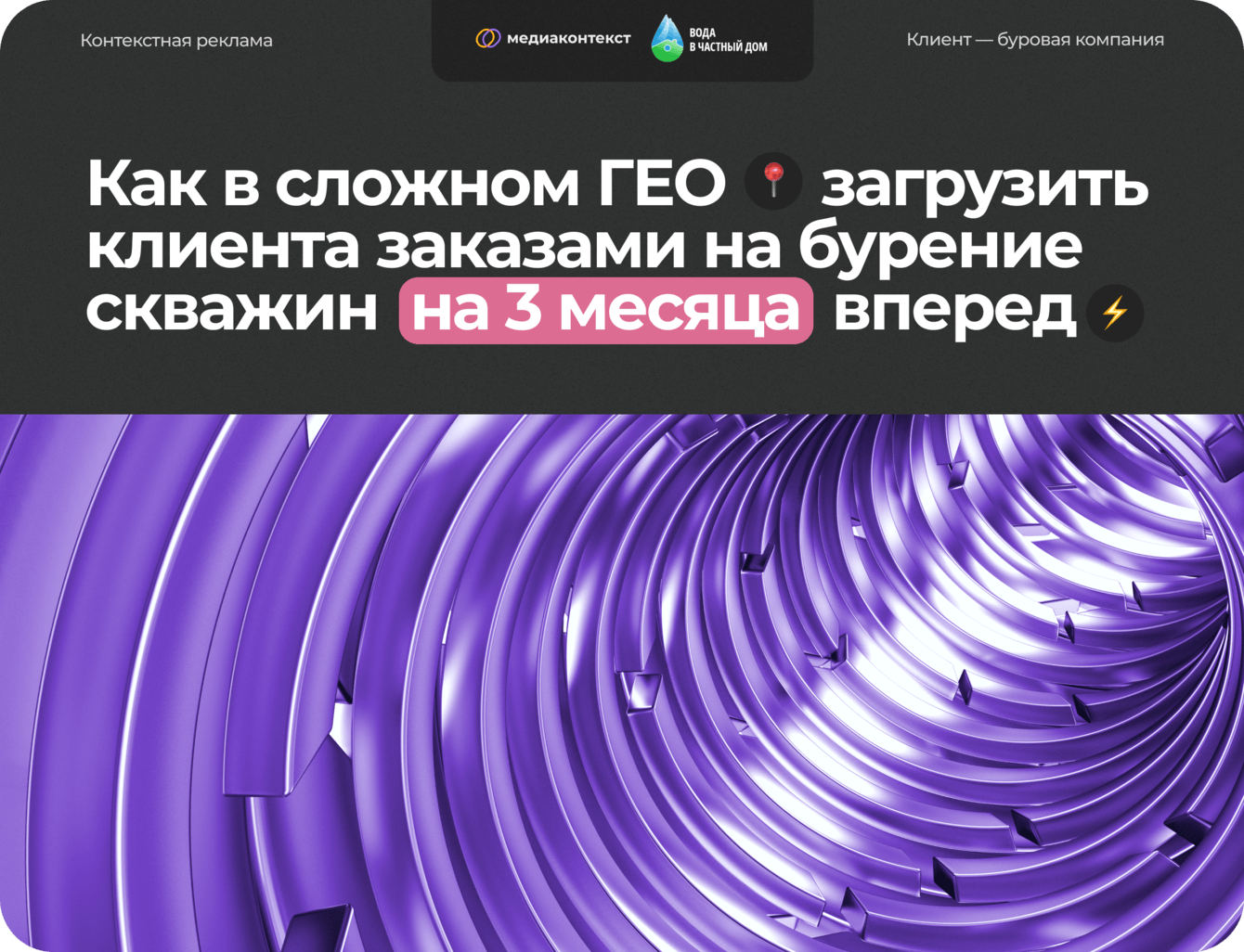 Как найти клиентов в узком ГЕО в 2024. Контекстная реклама в нише бурения скважин