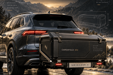 CargoFold 330 — концепция и проектирование складного грузового бокса