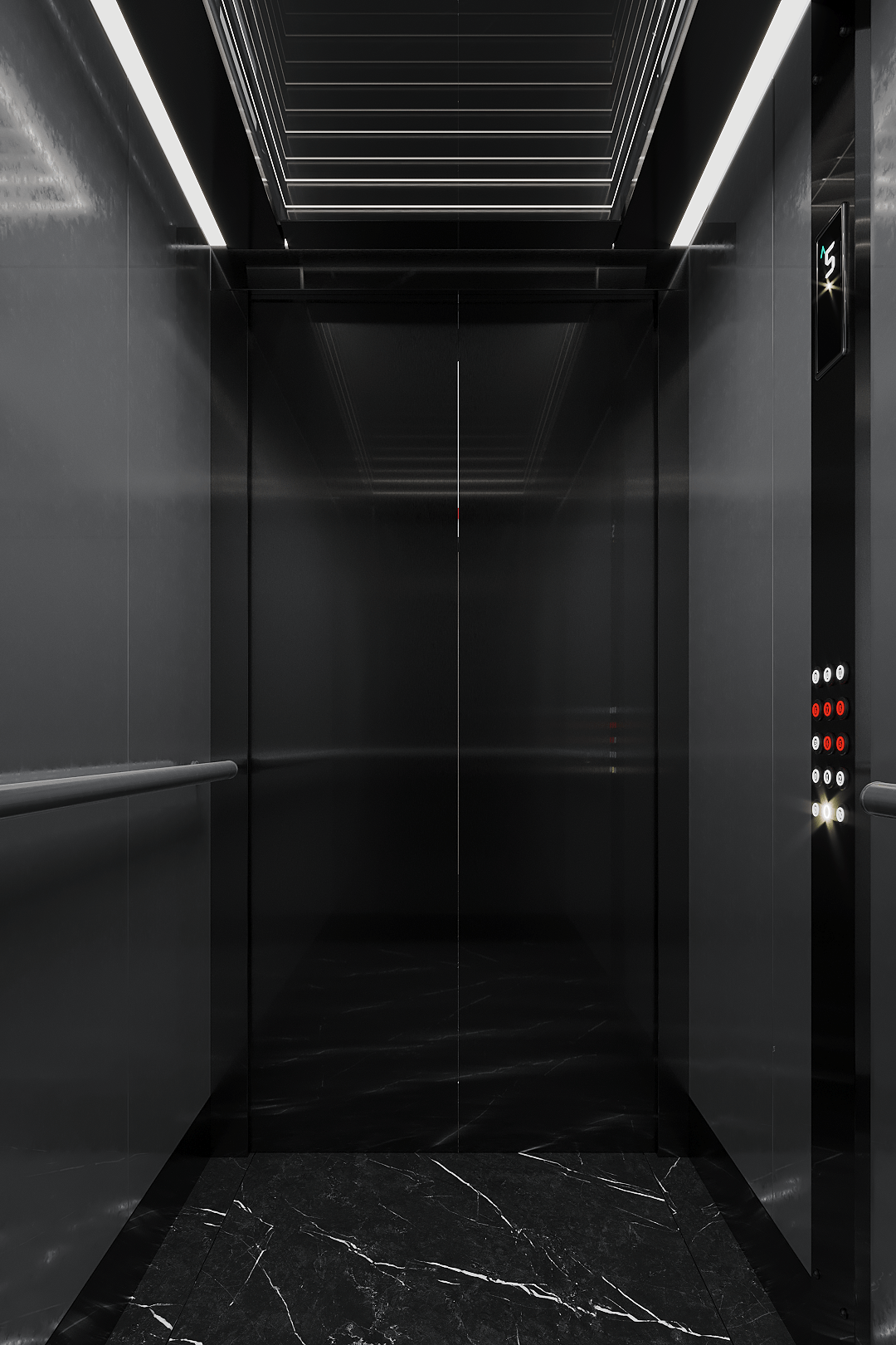 3D визуализация лифтов