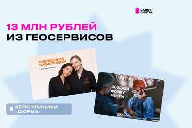 13 млн рублей из геосервисов: кейс клиники пластической хирургии и косметологии