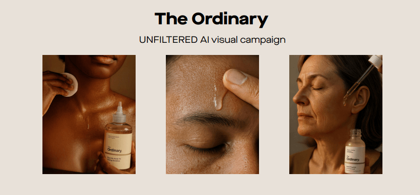 The Ordinary: ИИ-визуализация