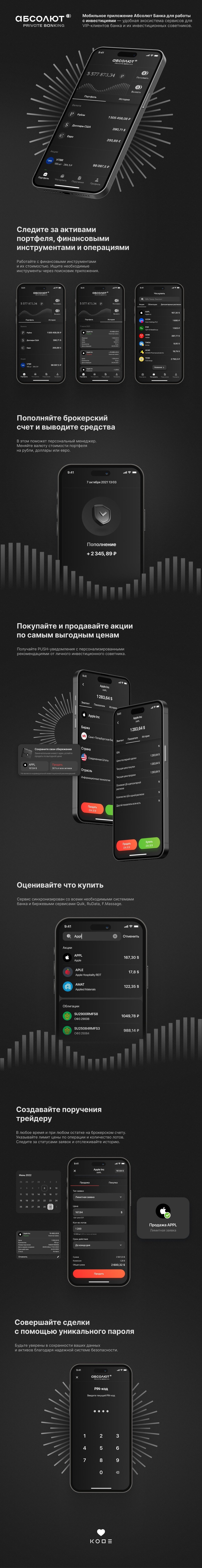 Абсолют Банк: Мобильное приложение для инвестиций