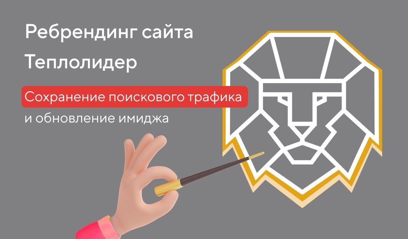 Ребрендинг и переход на новый домен для компании «Теплолидер»