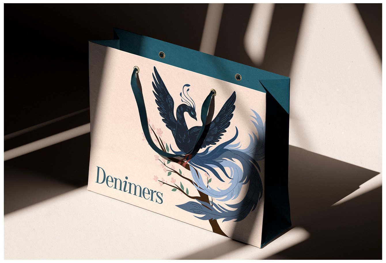 Ребрендинг компании НК-ДЕНИМ (DENIMERS) - российского производителя одежды из денима