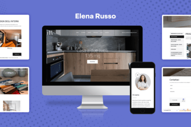 Сайт итальянского дизайнера интерьеров