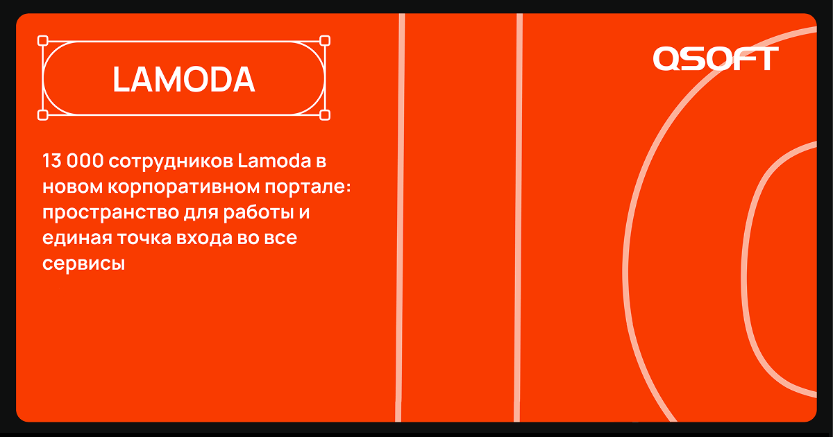Корпоративный портал Lanet – единая точка входа для 13 000 сотрудников Lamoda